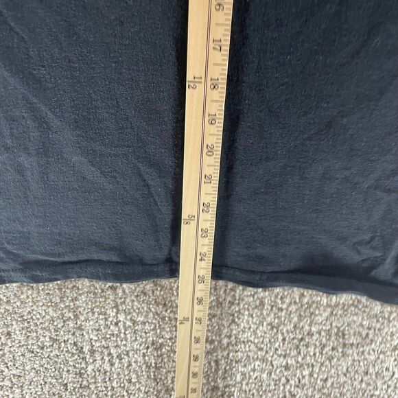 McDonalds Shirt Adult Small Black Saweetie Crew Employee Uniform Cotton Work - Picture 6 of 9